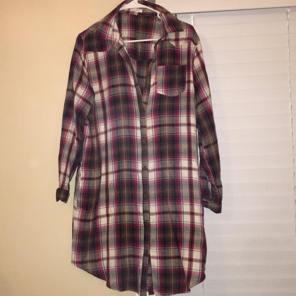 Plaid boutique dress - women’s large